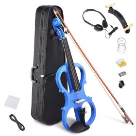 4/4 Violin Electric Violin(right hand)Blue