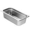 VEVOR 6 Pack Hotel Pans, 1/3 Size Anti-Jam Steam Pan, 0.8mm Thick Stainless Steel Restaurant Steam Table Pan, 4-Inch Deep Commercial Table Pan