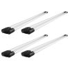 VEVOR 4 Pack LED Shop Light, 4 FT, 40W Linkable Shop Light Fixture