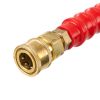 VEVOR Pressure Washer Hose, 100FT, Kink Free 3/8"-œÜ14.8 Male, 3/8"-œÜ15 Female For Most Brand Pressure Washers, 4.9'' Bending Radius