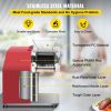 VEVOR Commercial Meat Cutting Machine, 551 Lbs/H 850W Meat Shredding Machine, 3.5mm Blade Electric Meat Cutter, Stainless Steel Restaurant Food Cutter