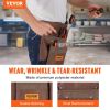 VEVOR Tool Belt, Adjusts from 29 Inches to 54 Inches, Polyester Heavy Duty Tool Pouch Bag, Detachable Tool Bag for Electrician, Carpenter, Handyman