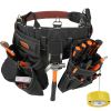 VEVOR Tool Belt, 32 Pockets, Adjusts from 32 Inches to 54 Inches, Nylon Heavy Duty Tool Pouch Bag, Detachable Tool Bag for Electrician, Carpenter