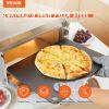 VEVOR Pizza Steel, 20" x 14" x 3/8" Pizza Steel Plate for Oven, Pre-Seasoned Carbon Steel Pizza Baking Stone with 20X Higher Conductivity