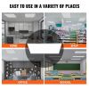 VEVOR 1 Pack 2x4 FT LED Flat Panel Light, 6000LM 50W, Surface Mount LED Drop Ceiling Light Fixture with Adjustable Color Temperature 3500K/4000K/5000K