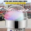 VEVOR Candy Machine Bubble Shield 20.5 Inch Clear Plastic Cotton Candy Cover for Commercial Candy Maker Machine