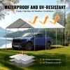 VEVOR 10 x 20 ft Carport Replacement Canopy Cover, Garage Top Tent Shelter Tarp Heavy-Duty Waterproof & UV Protected