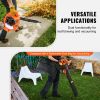 VEVOR Leaf Blower, 26CC 2-Cycle Handheld Leaf Blower with A Fuel Tank, 2-in-1 Blower 425CFM Air Volume 156MPH Speed, Ideal for Lawn Care