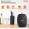 Vevor Mini Fridge, 4 Liter/6 Can Small Refrigerator for Beverage Skincare & Cosmetic, AC/DC Cooler & Warmer