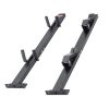 VEVOR Trimmer Rack, 2 Place Weeder Trimmer Rack, Trim Holder Trailer Rack Carrier with Zinc Alloy Password Lock