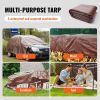 VEVOR Tarp Waterproof 12 x 16 ft 16 Mil Plastic Poly Tear UV Resistant