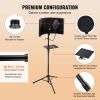 VEVOR Microphone Isolation Shield, 5-Panel, Studio Recording Foldable Mic Sound Shield