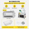 VEVOR 6L Upgraded Ultrasonic Cleaner (400W Heater