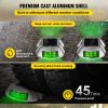 Vevor Driveway Lights, 8-Pack Solar Driveway Lights with Switch Button, Solar Deck Lights Waterproof