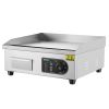 VEVOR Commercial Electric Griddle, 1700W Countertop Flat Top Grill, 122¬∞F-572 ¬∞F Adjustable Temp